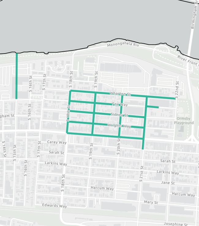 South Side Flats Sewer Separation Project Pittsburgh Water & Sewer
